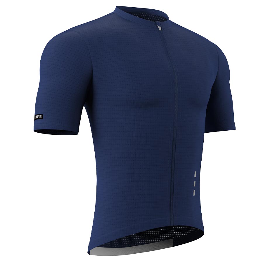 Souke Men's Hi Race Quick Dry Cycling Jersey Pro, with 3 Rear Pockets - CS1101 - Dark Blue 3 Souke, Soukesports, Cycling Jersey, Bike Jersey, Men's Cycling Jersey, Men's Bike Jersey, Men's Light Weight Jersey, CS1101 Dark Blue Jersey