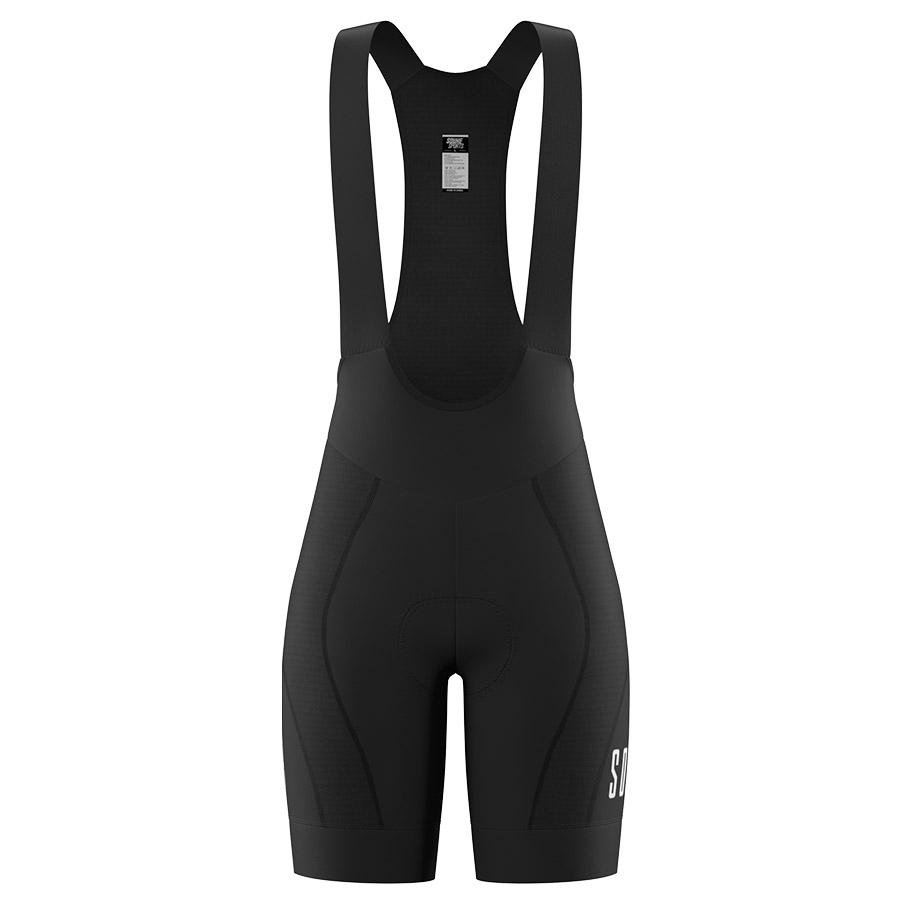 Souke Men's 4D Padded Cycling Bib Shorts-BS1606-Black (4) SOUKE, SOUKE SPORTS, BLACK, BS1606, MEN'S, 4D Padded Cycling Bib Shorts, SUMMER, BIB SHORTS, Pro Cycling Bib Shorts.