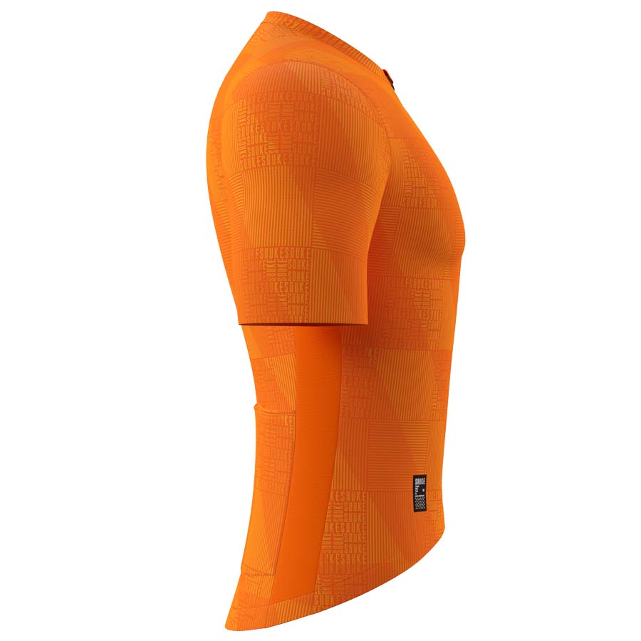 Souke Men's Hi Race Quick Dry Biker Short Sleeve Cycling Jersey, Extreme Comfort, CS1103 - Orange (2) SOUKE, SOUKE SPORTS, ORANGE, CS1103, MEN'S, CYCLING JERSEY PRO, SUMMER,Men's Cycling SSL Jersey, QUICK DRY, with 3 Rear Pockets, TOP, BIKER SHORT, EXTREME COMFORT, HIGH VISIABLE.