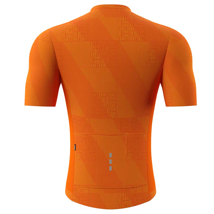 Souke Men's Hi Race Quick Dry Biker Short Sleeve Cycling Jersey, Extreme Comfort, CS1103 - Orange SOUKE, SOUKE SPORTS, ORANGE, CS1103, MEN'S, CYCLING JERSEY PRO, SUMMER,Men's Cycling SSL Jersey, QUICK DRY, with 3 Rear Pockets, TOP, BIKER SHORT, EXTREME COMFORT, HIGH VISIABLE.