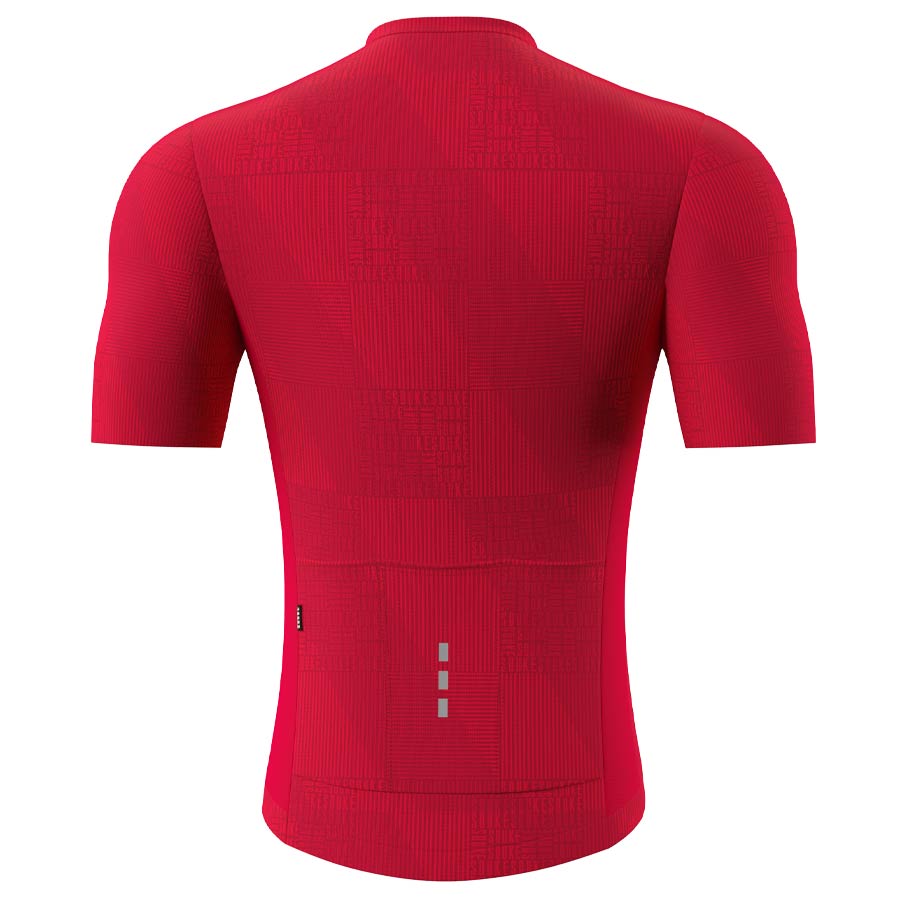 Souke Men's Hi Race Quick Dry Cycling Jersey, Extreme Comfort, CS1103 - Red SOUKE, SOUKE SPORTS, RED, CS1103, MEN'S, CYCLING JERSEY PRO, SUMMER,Men's Cycling SSL Jersey, QUICK DRY, with 3 Rear Pockets, TOP, BIKER SHORT, EXTREME COMFORT, HIGH VISIABLE.