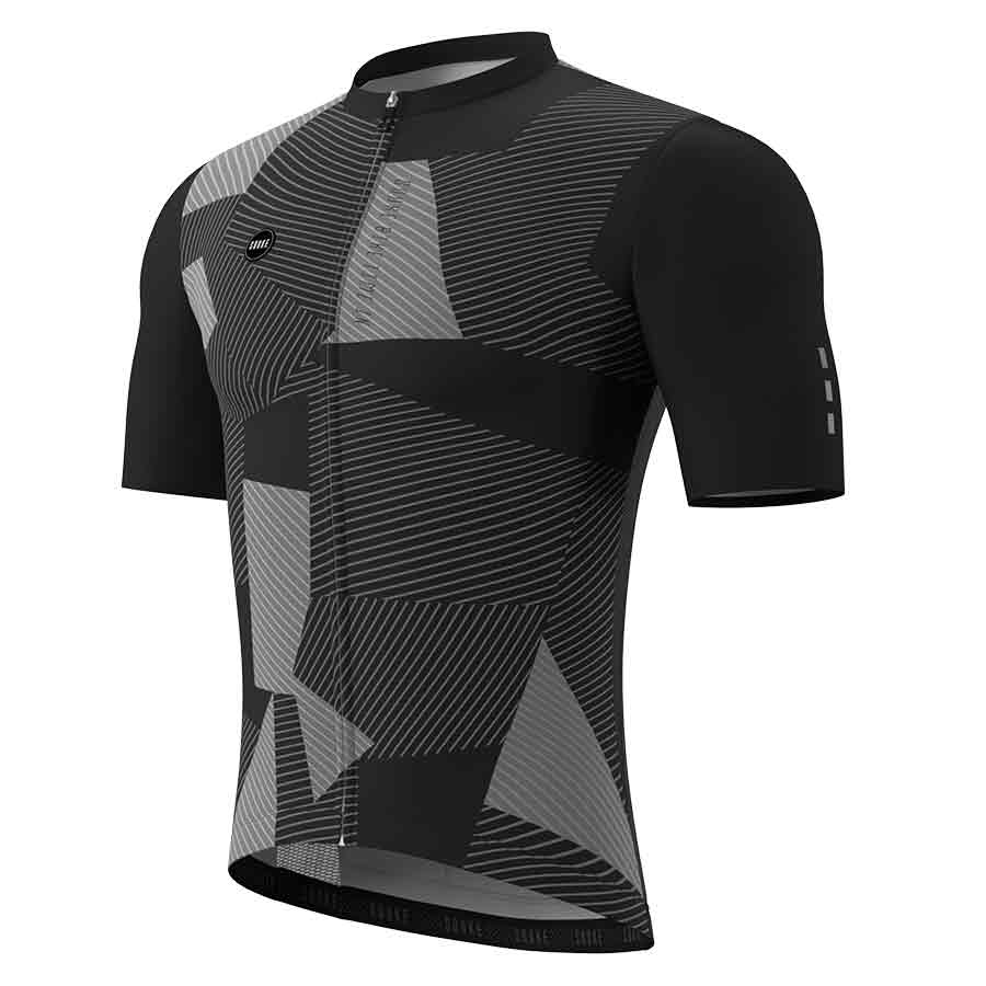 Souke Men's Hi Race Quick Dry Short Sleeve Cycling Jersey, Extreme Comfort, CS1107 - Black-Right Souke, Soukesports, Cycling Jersey, Cycling Shorts, Bike shorts, Men's Cycling Shorts, Cycling Jersey- CS1107 - Black