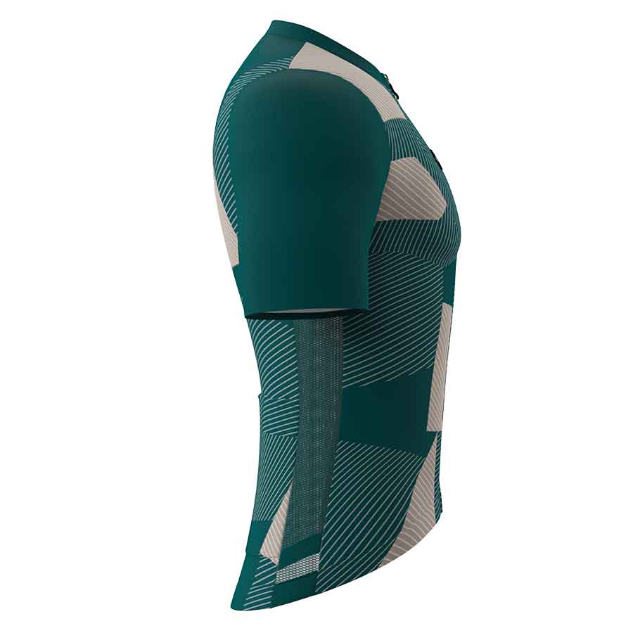 Souke Men's Hi Race Quick Dry Short Sleeve Cycling Jersey, Extreme Comfort, CS1107 - Green-side Souke, Soukesports, Cycling Jersey, Cycling Shorts, Bike shorts, Men's Cycling Shorts, Cycling Jersey- CS1107 - Green