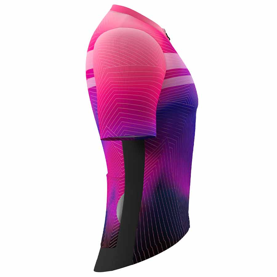 Souke Men's Hi Race Quick Dry Tie Dye Pro Biker Short Sleeve Cycling Jersey, Extreme Comfort, CS1104-Pink (2) SOUKE, SOUKE SPORTS, PINK, CS1104, MEN'S, CYCLING JERSEY PRO, SUMMER,Men's Cycling SSL Jersey, QUICK DRY, Tie DYE PRO, with 3 Rear Pockets, TOP, BIKER SHORT, EXTREME COMFORT, HI RACE, HIGH VISIABLE.