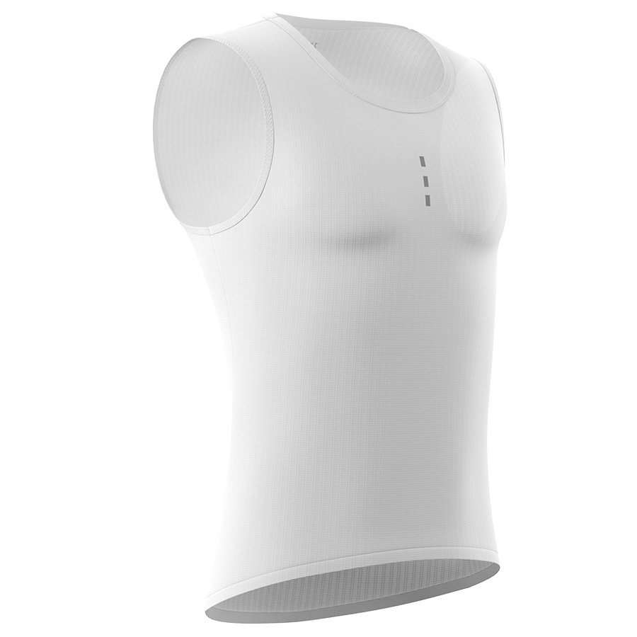 Souke Men's Sleeveless Quick Dry Cycling Base Layer- CS1100 - White (5) SOUKE, SOUKE SPORTS, WHITE, CS1100, Quick Dry, Sleeveless Cycling Base Layer, SUMMER, MEN'S