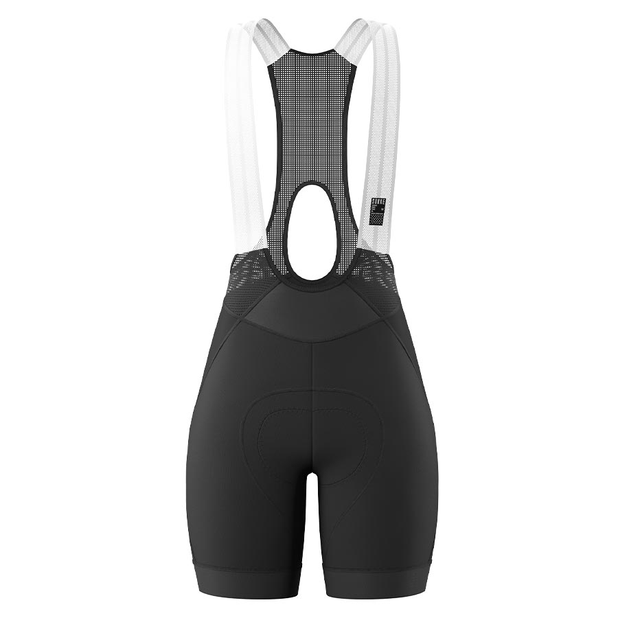Souke New Womens' Pro Cycling Bib Shorts BS1500 - Black (2) SOUKE, SOUKE SPORTS, BLACK, BS1500, WOMEN'S, SUMMER, WOMEN'S Pro Cycling Bib Shorts, TOP, EXTREME COMFORT.