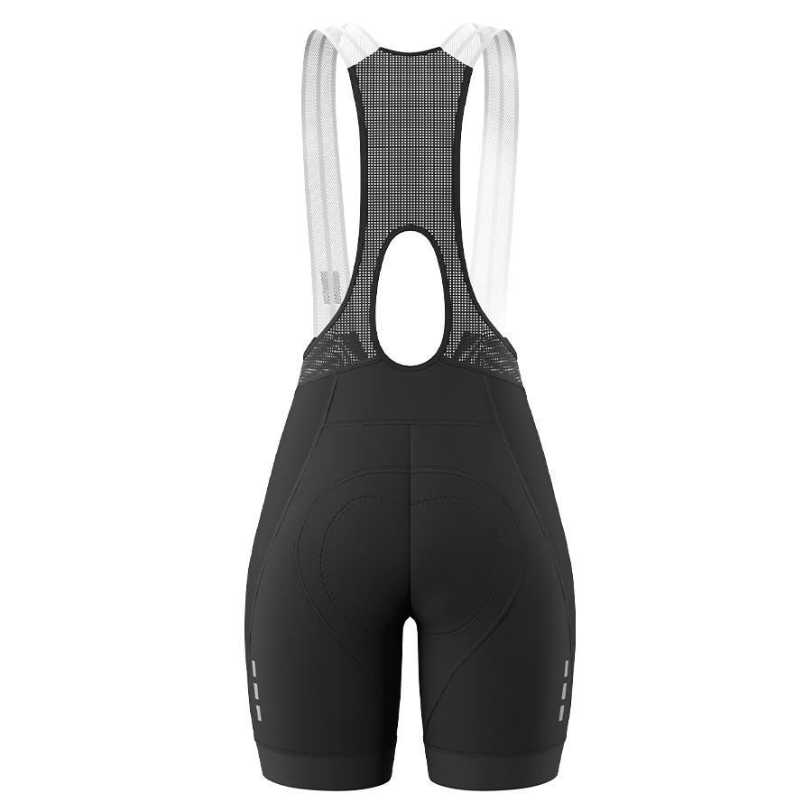 Souke New Womens' Pro Cycling Bib Shorts BS1500 - Black SOUKE, SOUKE SPORTS, BLACK, BS1500, WOMEN'S, SUMMER, WOMEN'S Pro Cycling Bib Shorts, TOP, EXTREME COMFORT.