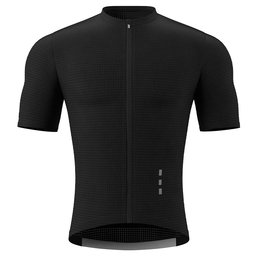 Souke Short Sleeve Cycling Jersey for Men - CS1101 - BLACK (4) SOUKE, SOUKE SPORTS, BLACK, CS1101, MEN'S, CYCLING JERSEY PRO, SUMMER,Men's Cycling SSL Jersey, LIGHT WEIGHT, QUICK DRY, with 3 Rear Pockets.