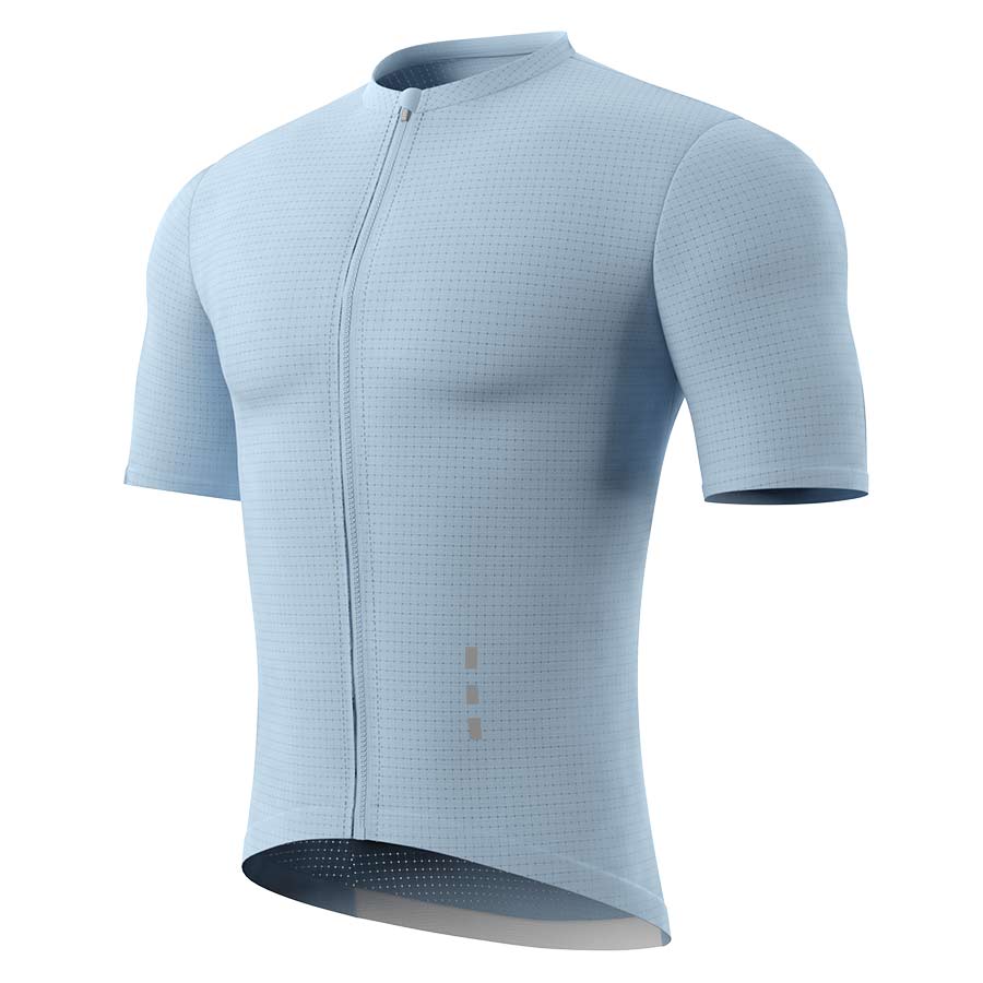 SOUKE, SOUKE SPORTS, GREY, CS1101, MEN'S, CYCLING JERSEY PRO, SUMMER,Men's Cycling SSL Jersey, LIGHT WEIGHT, QUICK DRY, with 3 Rear Pockets, HI RACE.