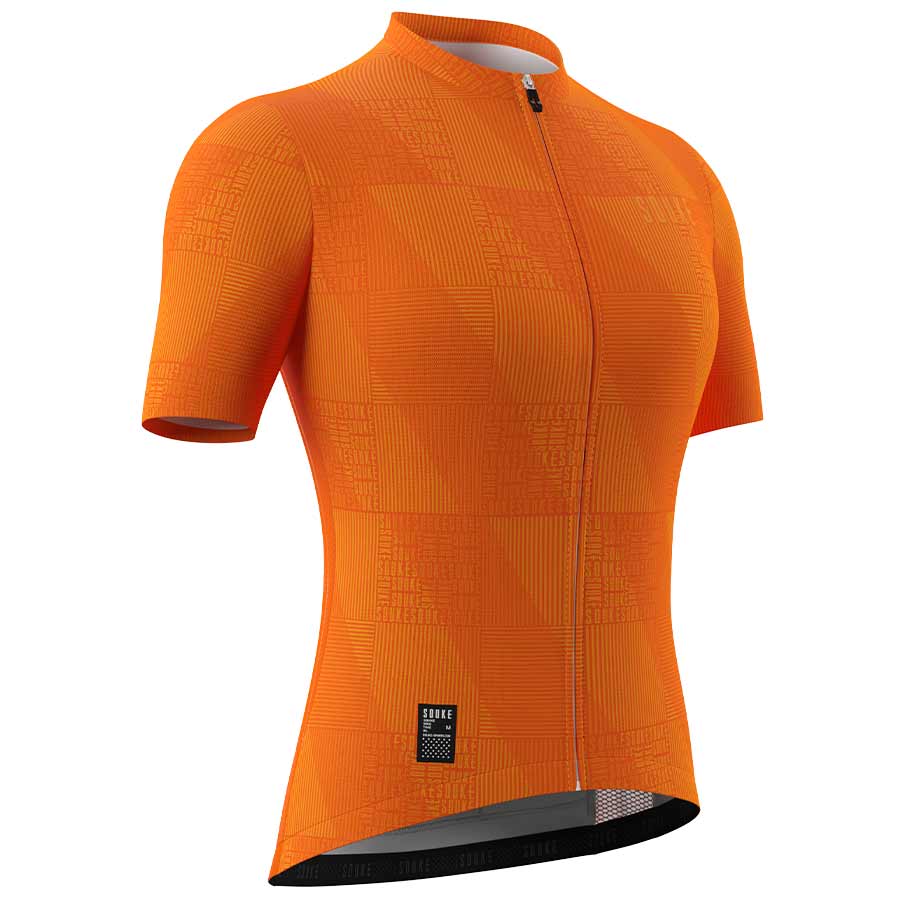 Souke Women's Hi Race Quick Dry Short Sleeve Cycling Jersey, Extreme Comfort, CS3103 - Orange (5) SOUKE, SOUKE SPORTS, ORANGE, CS3103, WOMEN'S, SUMMER, WOMEN'S Cycling SSL Jersey, QUICK DRY, with 3 Rear Pockets, TOP, BIKER SHORT, EXTREME COMFORT, HI RACE, CUT SHORT.
