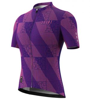 Souke Women's Hi Race Quick Dry Short Sleeve Cycling Jersey, Extreme Comfort, CS3103 - Purple