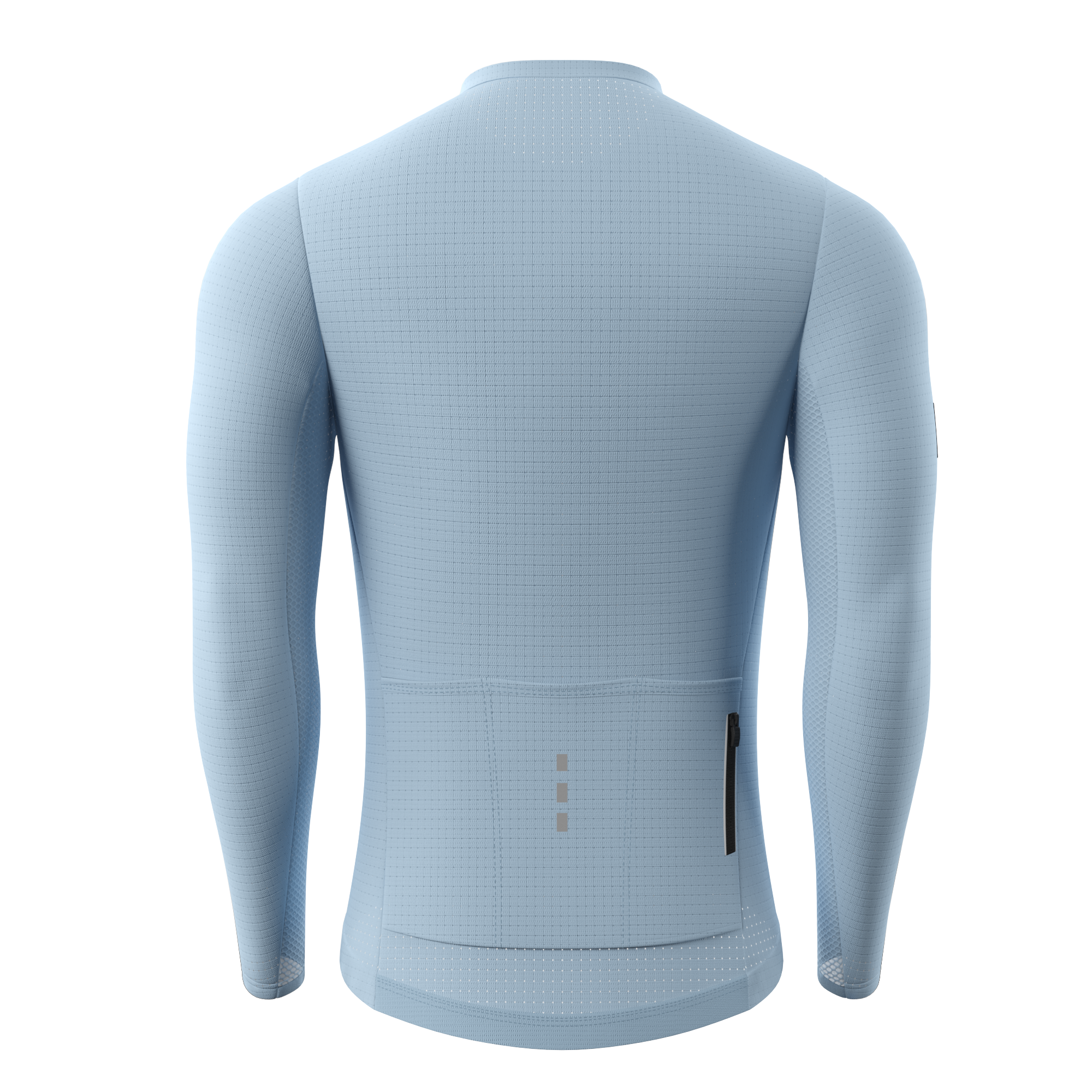 Souke Men's Long Sleeve Cycling Jersey with 3 Rear Pockets, Quick Dry and Light Weight, zip pocket added - CL1201 - Grey Souke, Soukesports, Cycling Jersey, Race Cut and Light Weight, Men's Long Sleeve Cycling Jersey, Cycling Jersey-CL1201 - Grey. Autumn or Winter, Quick dry
