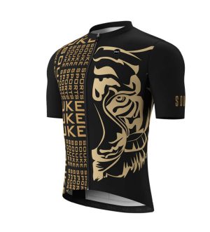 SOUKE Limited Edition Cycling Jersey For The Year Of Tiger CS1125-Black