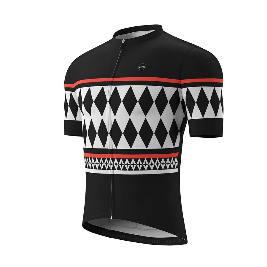 CS1109-Black Souke, Soukesports, Cycling Jersey, Race Cut and Light Weight, Men's Short Sleeve Cycling Jersey, Cycling Jersey-CS1109 - Green, Quick dry for Summer