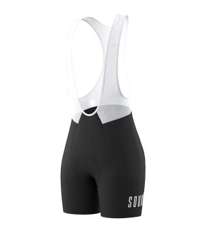 Souke Women's Bib Shorts CS1502-Black
