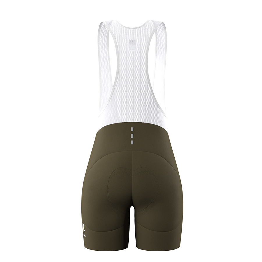 SOUKE BS1502 Women's bib shorts green 4