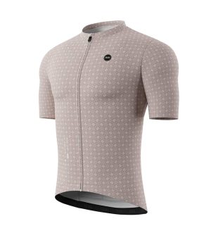 SOUKE Mens Non-Conformist Unisex Cycling Jersey CS1126 - Beige