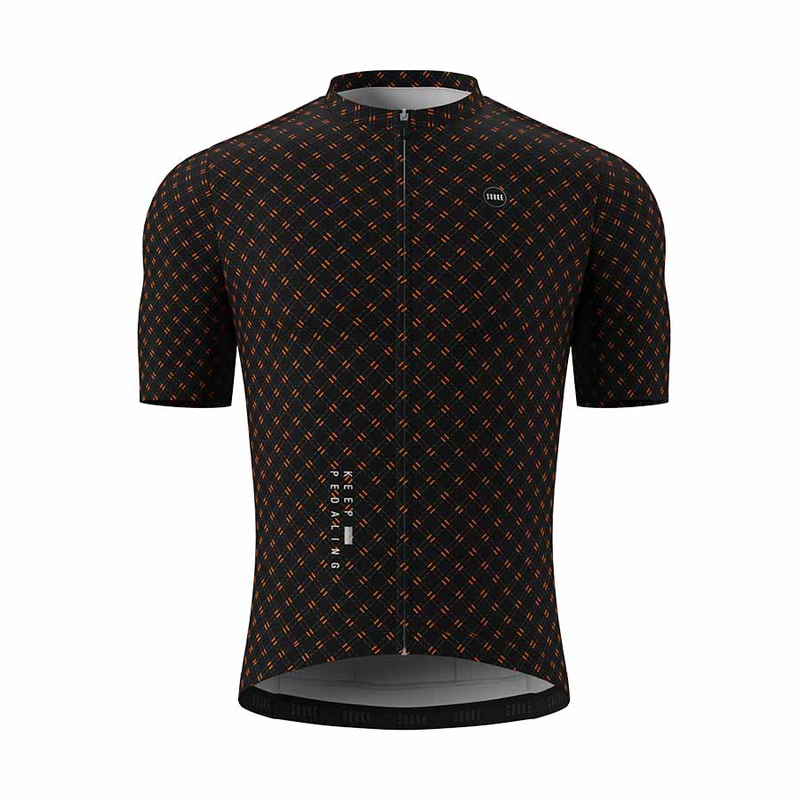 SOUKE Mens cycling jersey CS1126 Black 2 (1)